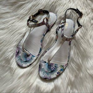 Just Cavalli Coral Reef Thong Sandals sz 39 9